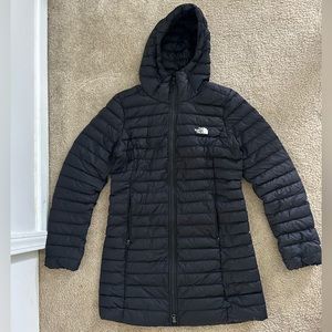 Long north face jacket